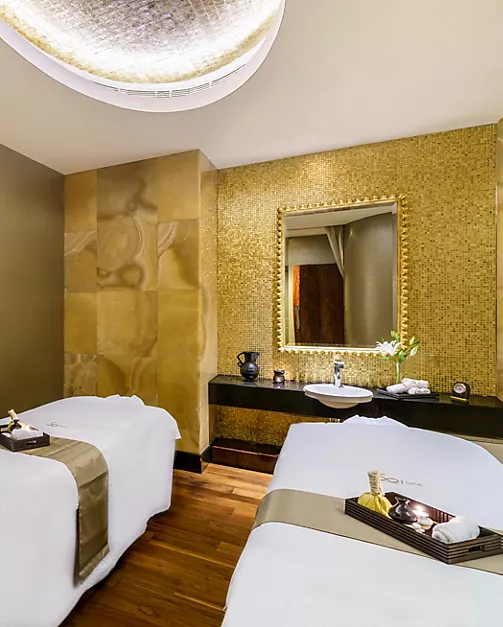 Relaxing spa treatment